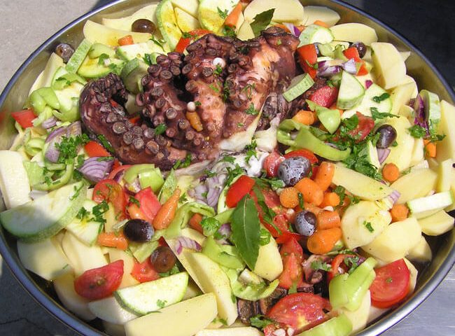 Gastronomia apartamenty horvat pag chorwacja